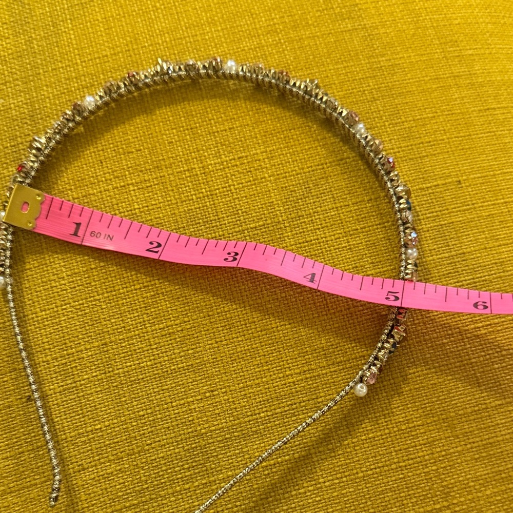 Elegant Silver Headband bejeweled! - Picture 3 of 3